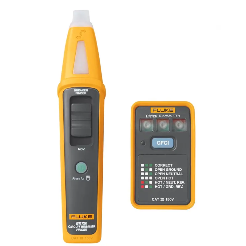 Fluke Bk120 Smarttrace Breaker Finder & Socket Tester 1
