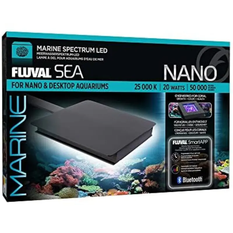 Fluval Sea Marine Nano Led Aquarium Light 20W With Bluetooth 1