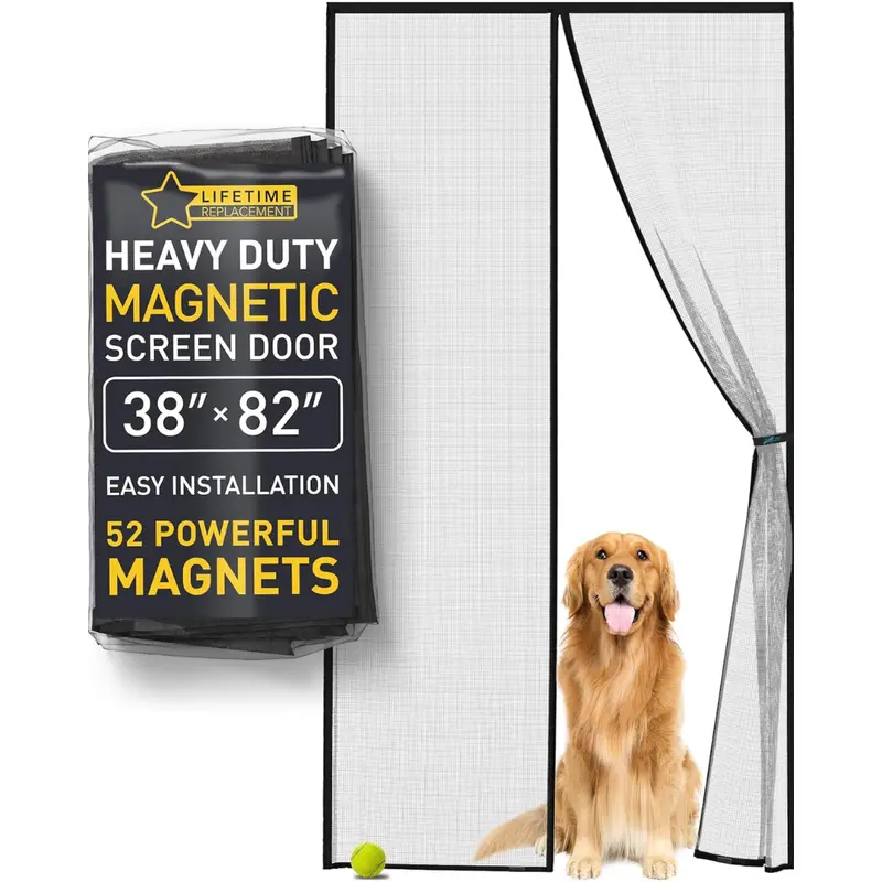 Flux Phenom 38" X 82" Magnetic Screen Door (Mesh) 1
