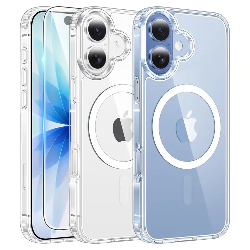 Fntcase Mag Safe Phone Cases For Iphone 17 Series & Air (Clear) 1