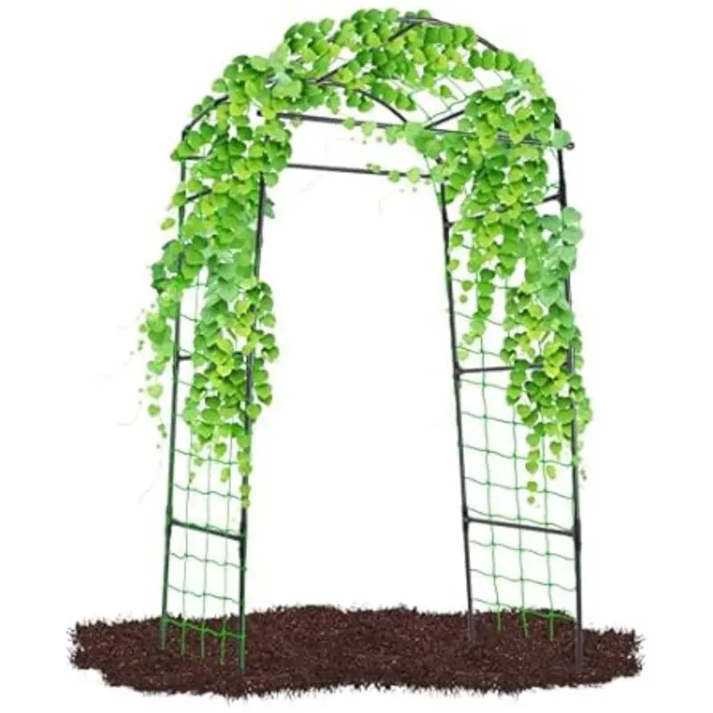 Follook Garden Arch 6.7Ft Tall Cucumber Trellis 1