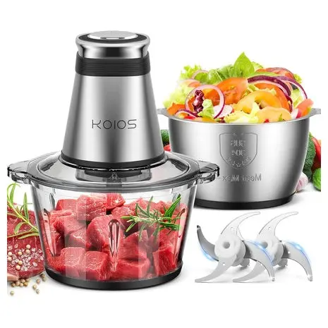 Food Chopper With 2 8-Cup Bowls 1