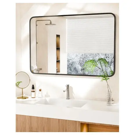 Framed Bathroom Mirror (24” X 36”) 1