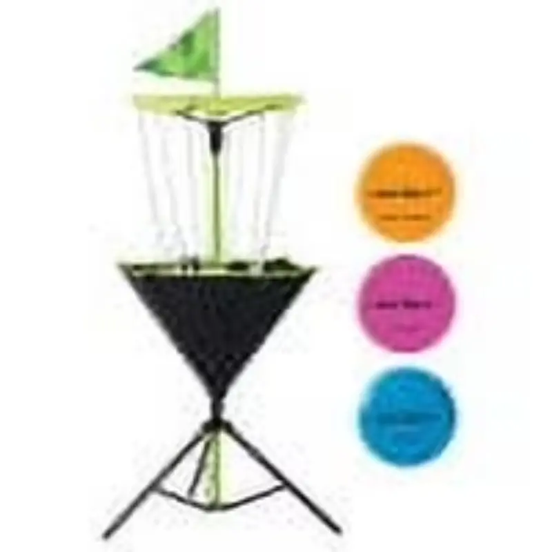 Franklin Sports Portable Disc Golf Baskets With Chains 1