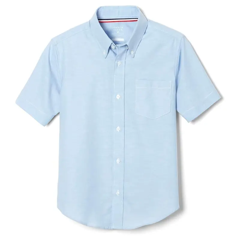 French Toast Boys' Short Sleeve Oxford Dress Shirt 1