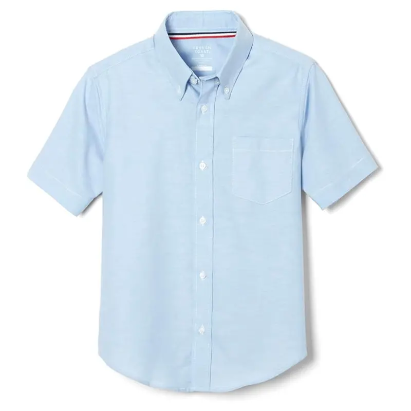 French Toast Boys' Short Sleeve Oxford Dress Shirt 1