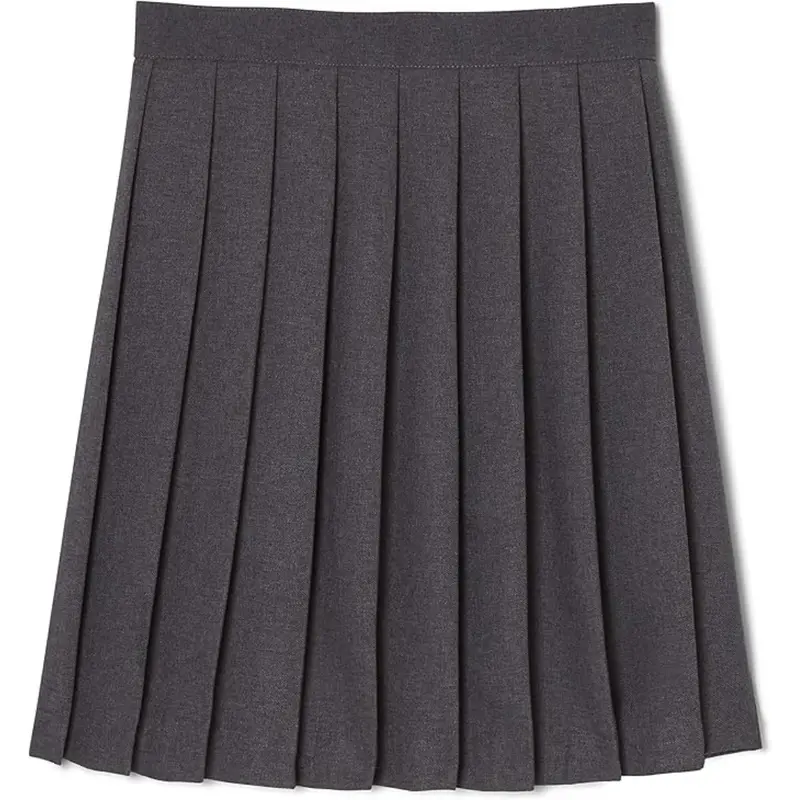 French Toast Girls' Adjustable Waist Mid Length Pleated Skirt 1