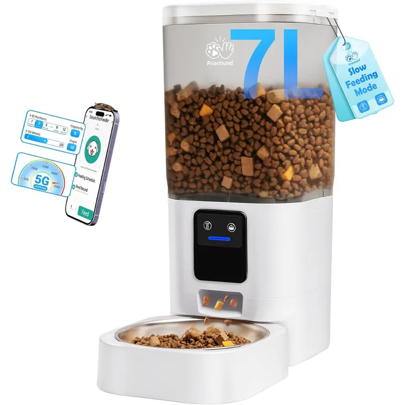Frienhund 7-Liter Smart Automatic Cat & Dog Feeder 1