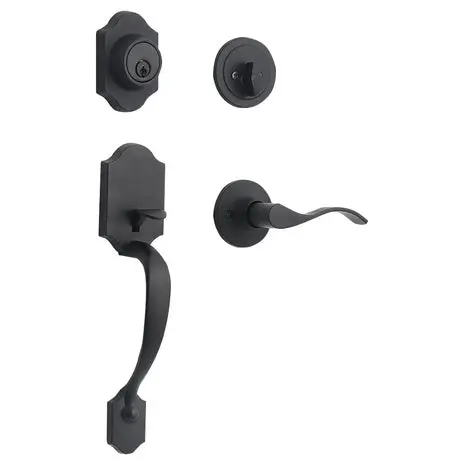 Front Door Handle Set With Deadbolt 1