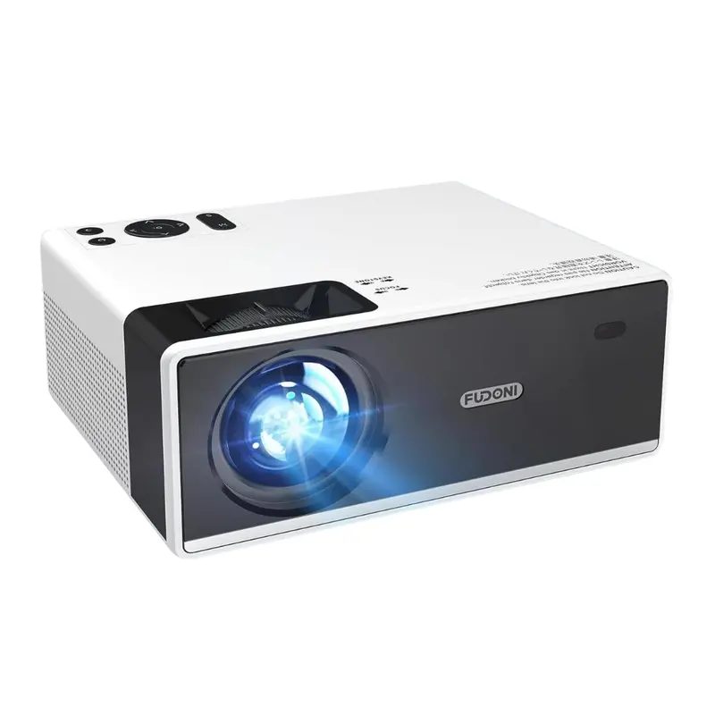 Fudoni 2023 Upgraded 400 Ansi-Lumens Home Theater Projector 1