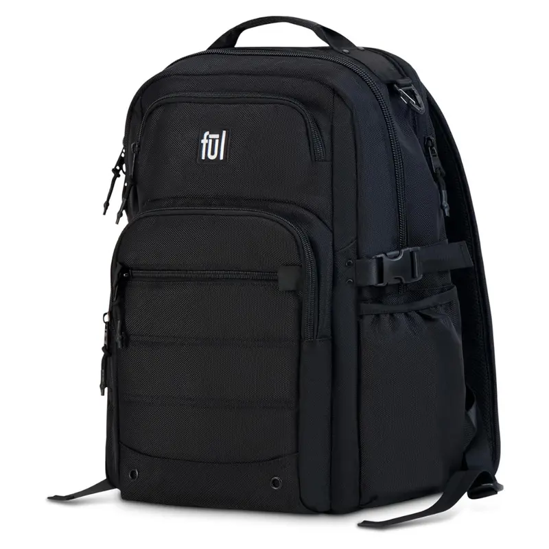 Ful Tactics Collection 17" Laptop Backpack (Black Or Navy) 1