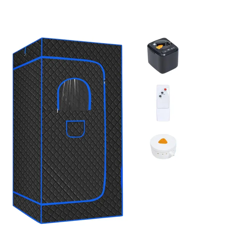 Full Body Steam Sauna W/ 3L 1200W Steamer (71" X 36" X 36") 1