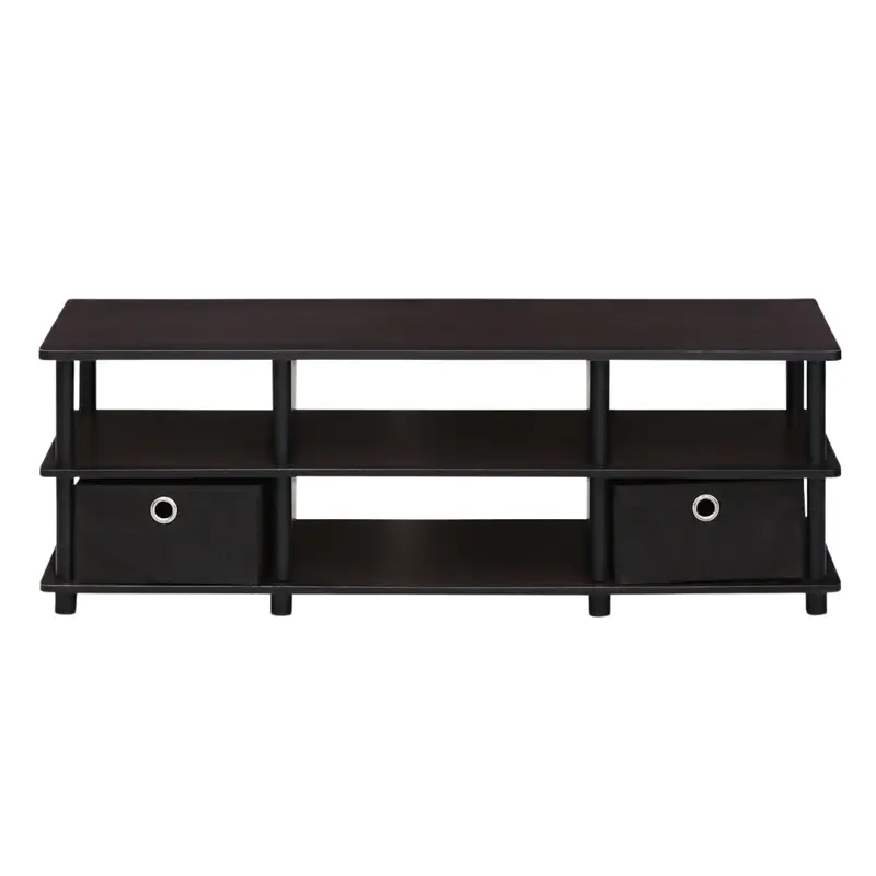 Furinno 49" Econ Tv Entertainment Center With Storage Bins 1