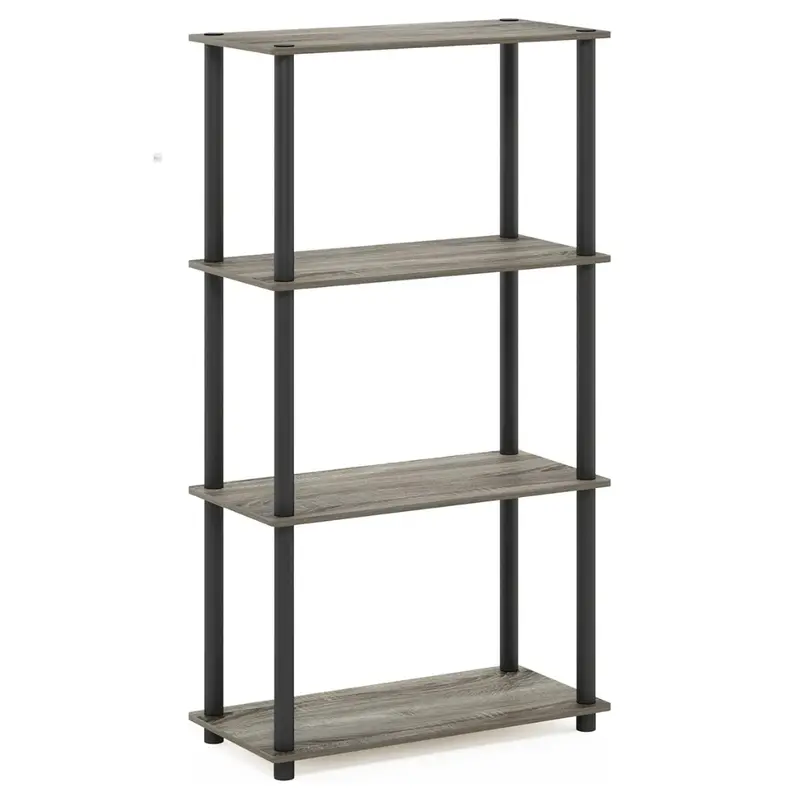 Furinno Turn-N-Tube 4-Tier Multipurpose Shelf Display Rack 1