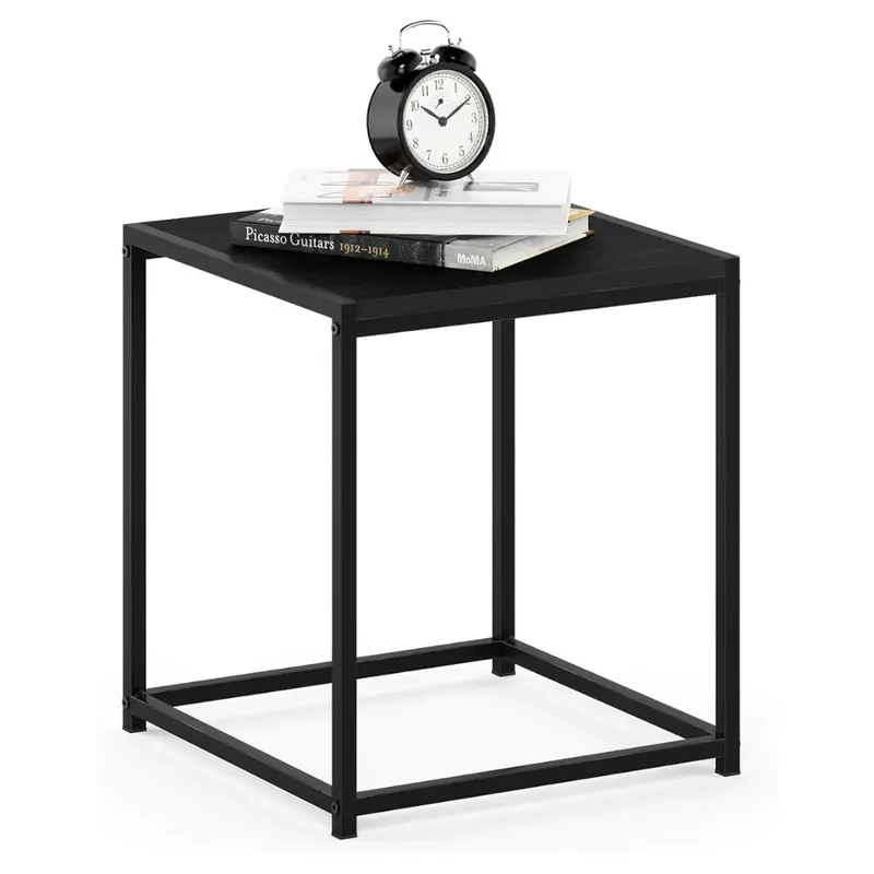 Furrinno Camnus Modern Living End Table With Metal Frame 1