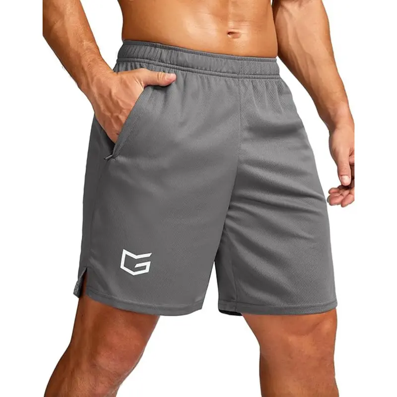 G Gradual Men's 7" Quick Dry Running Shorts W/ Zip Pockets (Various) 1
