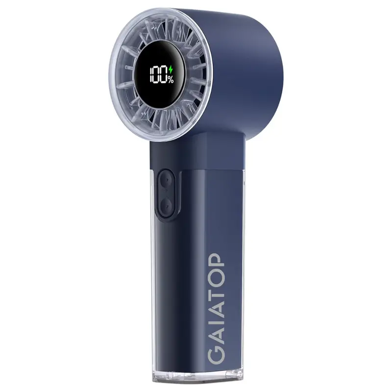 Gaiatop Rechargeable Portable Handheld Turbo Fan W/ Battery (Various) 1