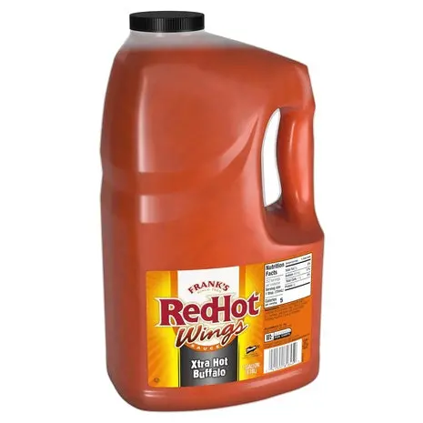 Gallon Of Frank’S Redhot Xtra Hot Buffalo Wings Sauce 1