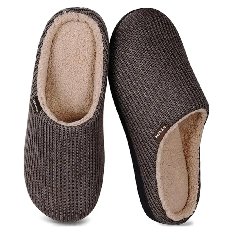 Garonne Men's Slippers With Memory Foam 1