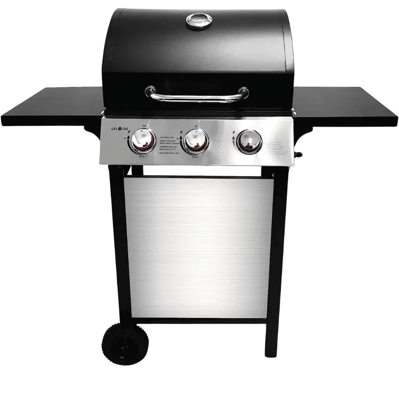 Gasone Gp-1030S One 3 Burner Stainless Steel Gas Bbq Grill W/ Wheels 1