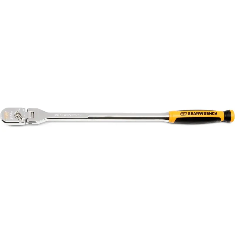 Gearwrench 3/8" Drive 120Xp 15.5" Dual Material Flex Head Teardrop Ratchet 1