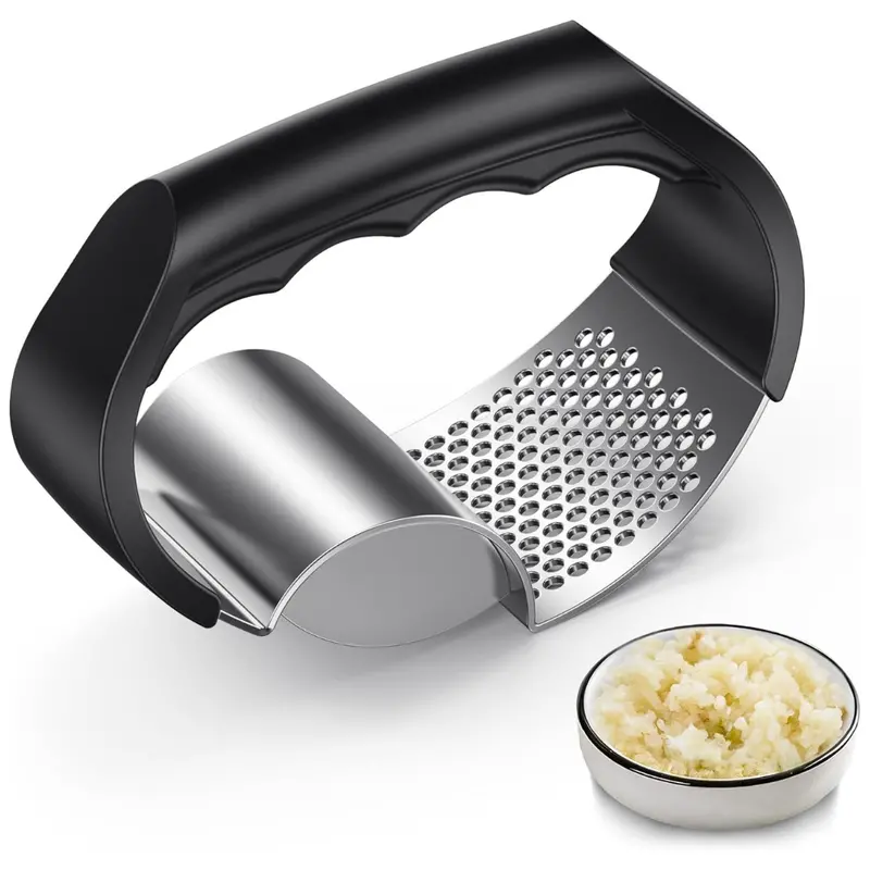Generic 2-In-1 Stainless Steel Garlic Crusher 1