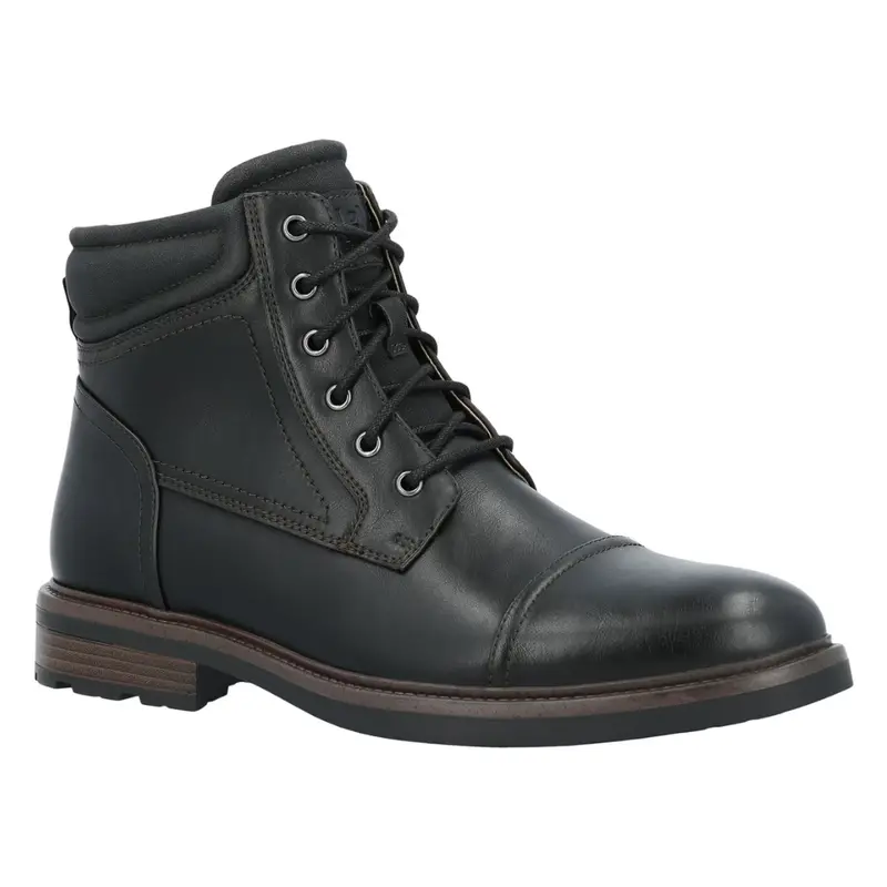 George Men's Faux Leather Lace Up Boots 1