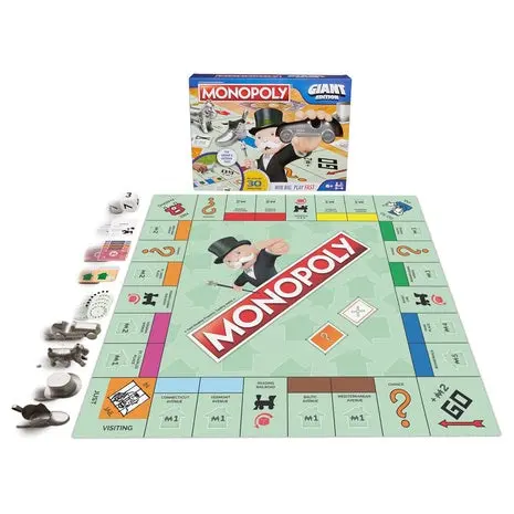 Giant Edition Monopoly Game 1