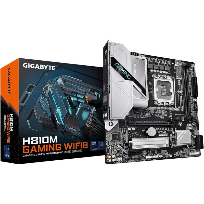 Gigabyte H810m Gaming Wifi6 Intel Core Ultra Lga 1851 Motherboard 1
