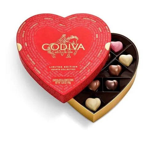 Godiva Hearts Collection Chocolate Gift Box (Ou-D) 1
