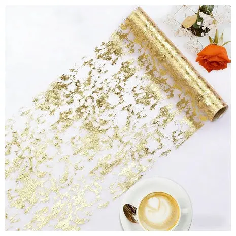 Gold Foil Table Runner 1