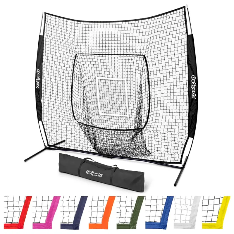 Gosports 7' X 7' Baseball & Softball Practice Hitting & Pitching Net 1