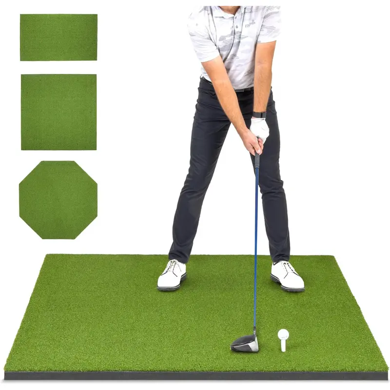 Gosports Elite Golf Hitting Mats For Indoor/Outdoor Practice (5' X 4' 15Mm) 1