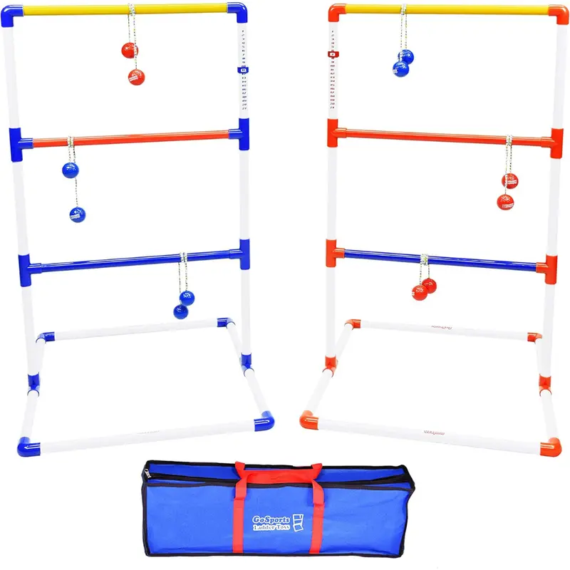 Gosports Premium Ladder Toss Outdoor Game Set With 6 Bolo Balls 1