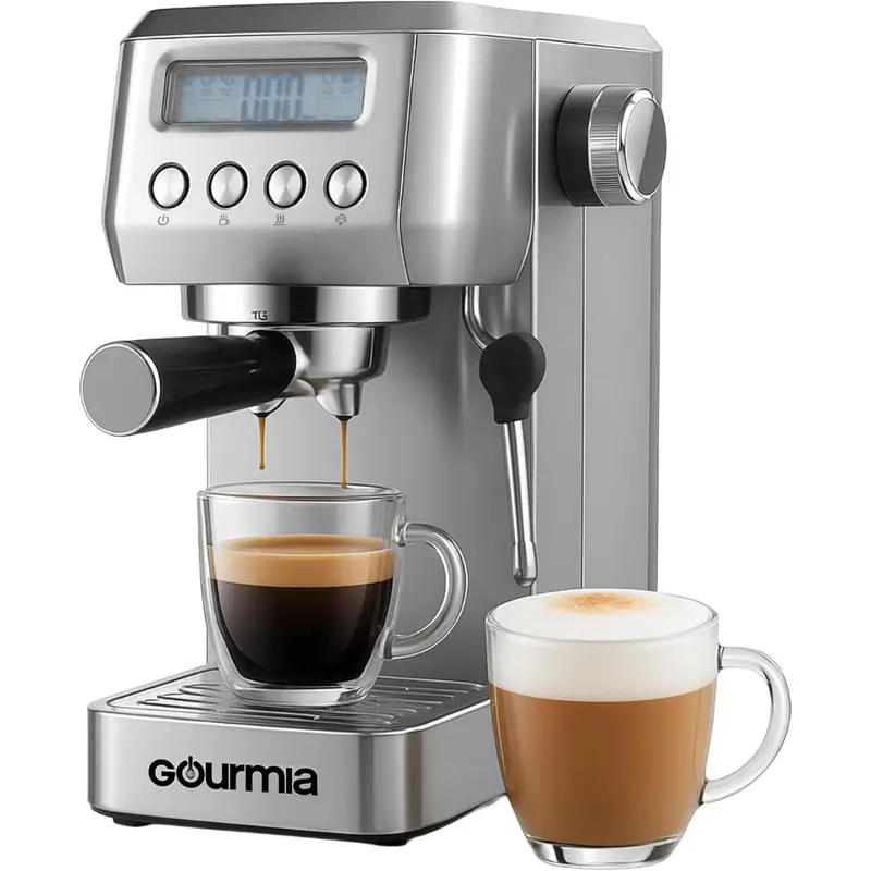 Gourmia Slim Espresso Machine With 20-Bar Pump 1
