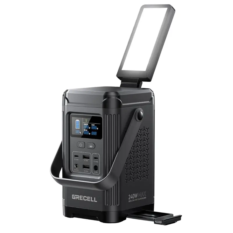 Grecell 240W 154Wh/ 48000Mah Lifepo4 Portable Power Station 1