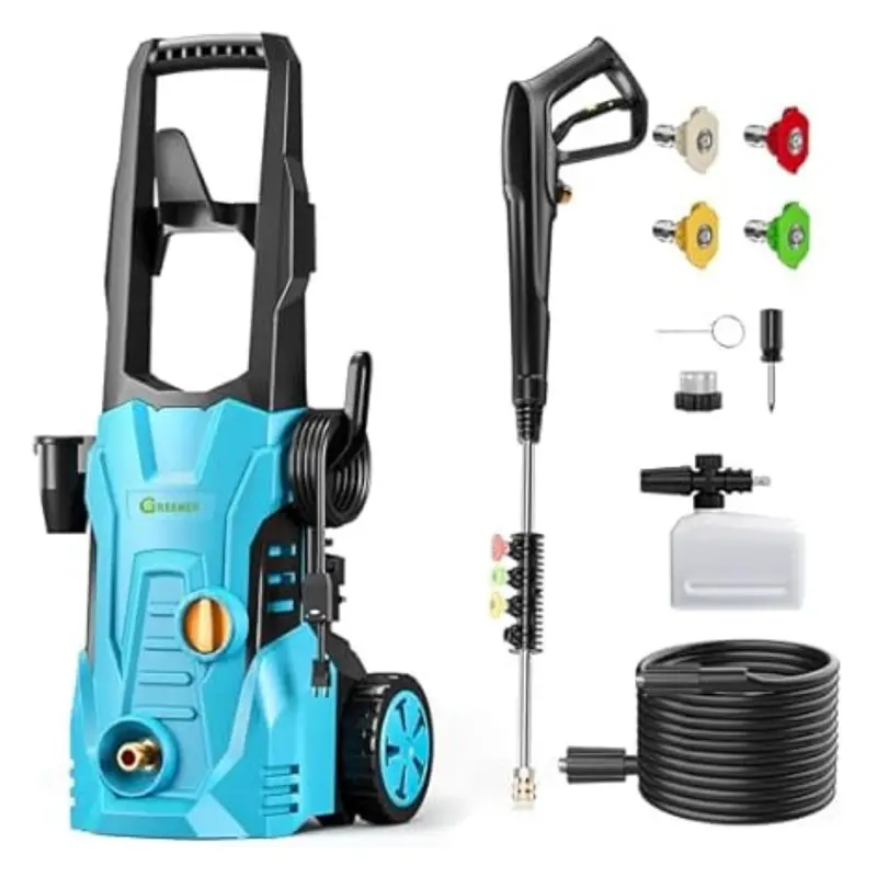 Greener 4800 Psi 23Ft Hose Electric Pressure Washer 1