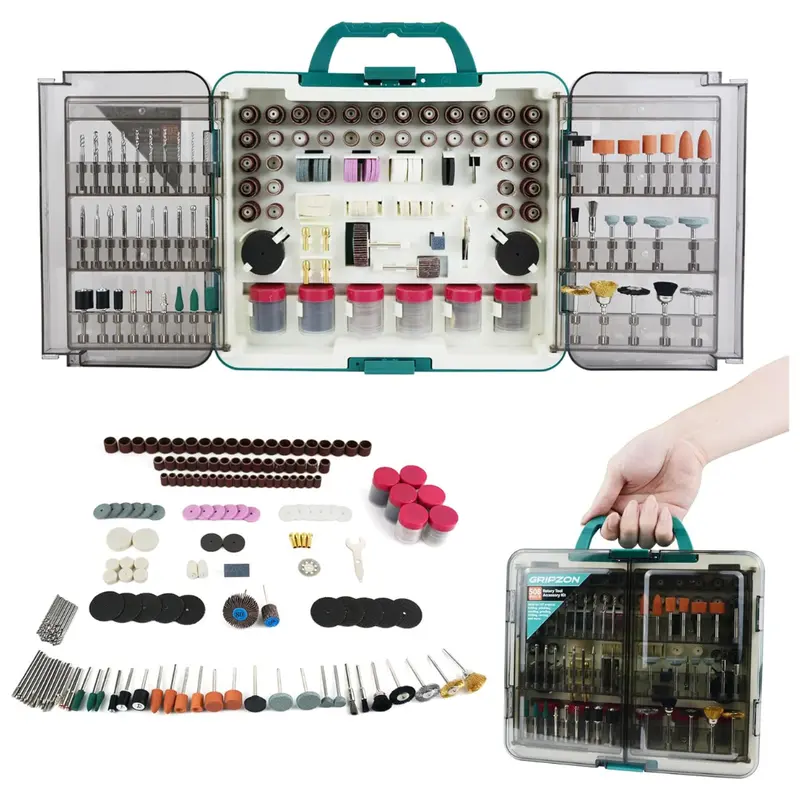 Gripzon 508-Pieces Rotary Tool Accessories Kit 1