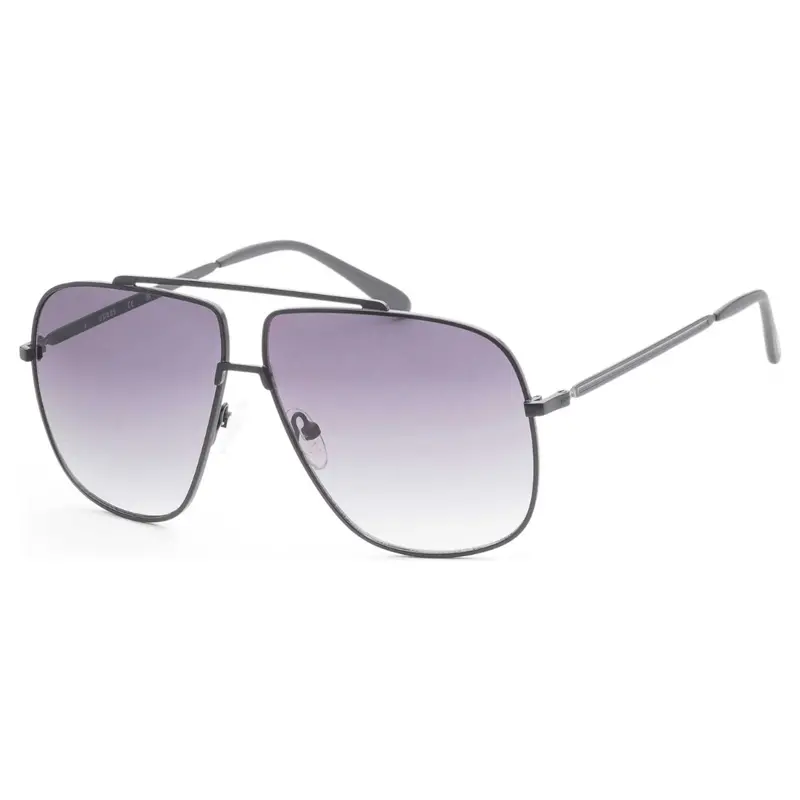 Guess Factory Men's Black Aviator Sunglasses (Gf0239-02B) 1
