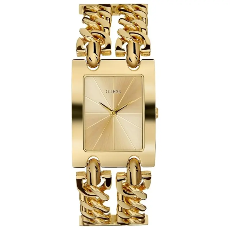 Guess U1117l2 Gold-Tone Multi-Chain Bracelet Watch 1
