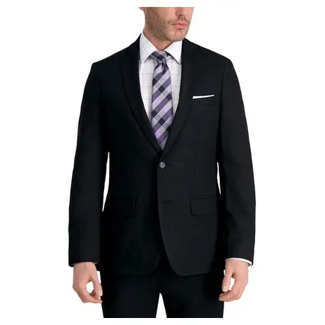 Haggar Men’S Smart Wash Performance Slim Fit Stretch  Suit Jacket Or Pants 1