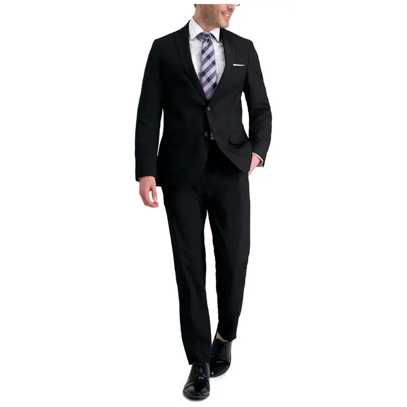 Haggar Men's Smart Wash Repreve Slim-Fit Suit Jacket 1