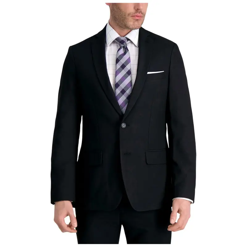 Haggar Men's Smart Wash Slim Fit Suit Separates Jackets 1