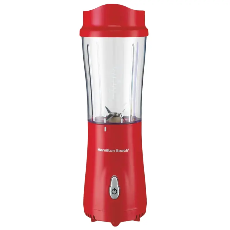 Hamilton Beach Portable Smoothie Blender W/ 14-Oz Travel Cup & Lid 1