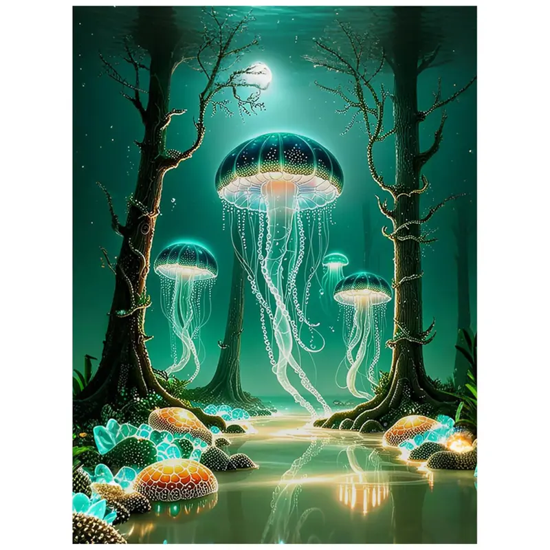 Happylong 2'' X 16'' 5D Diamond Painting Kit 1