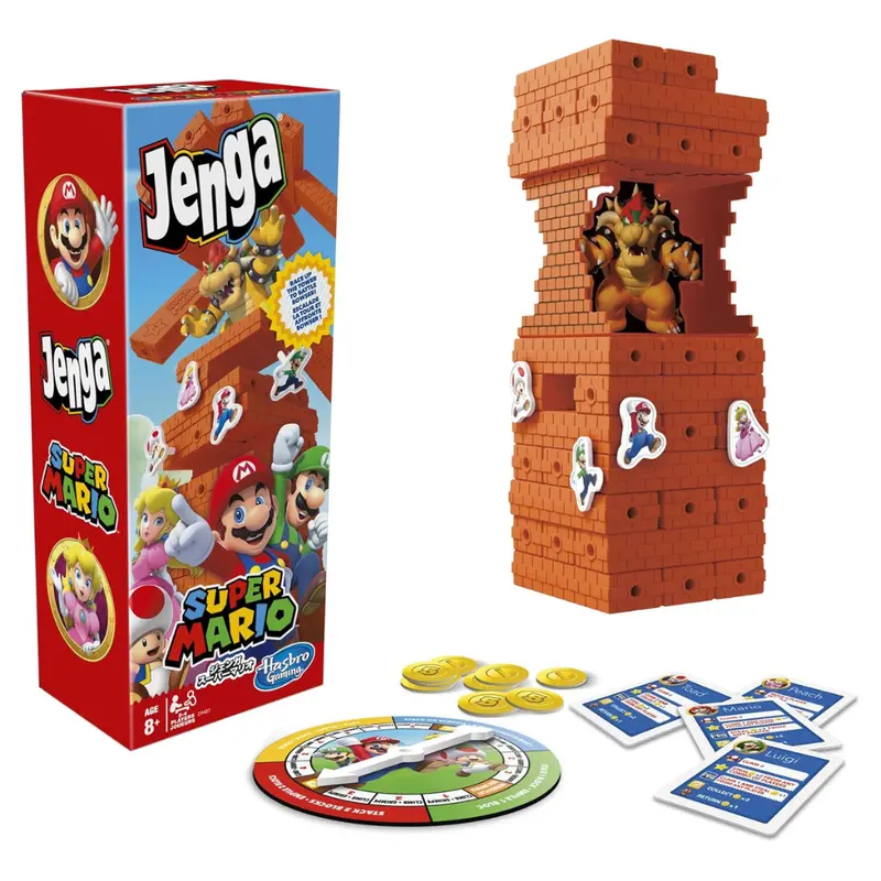 Hasbro Gaming Jenga: Super Mario Edition Game 1