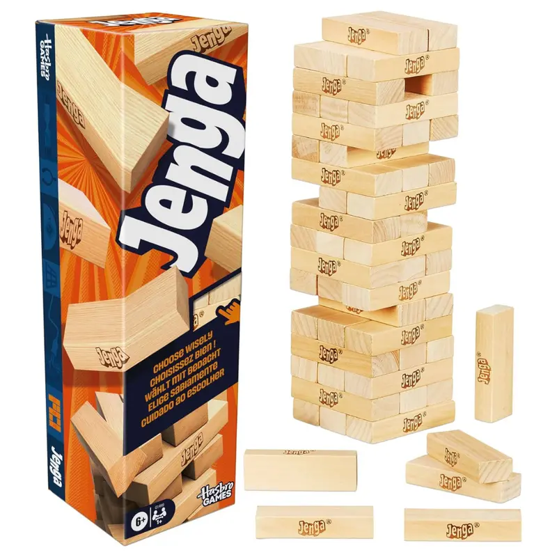Hasbro Jenga Original Wood Block Game 1