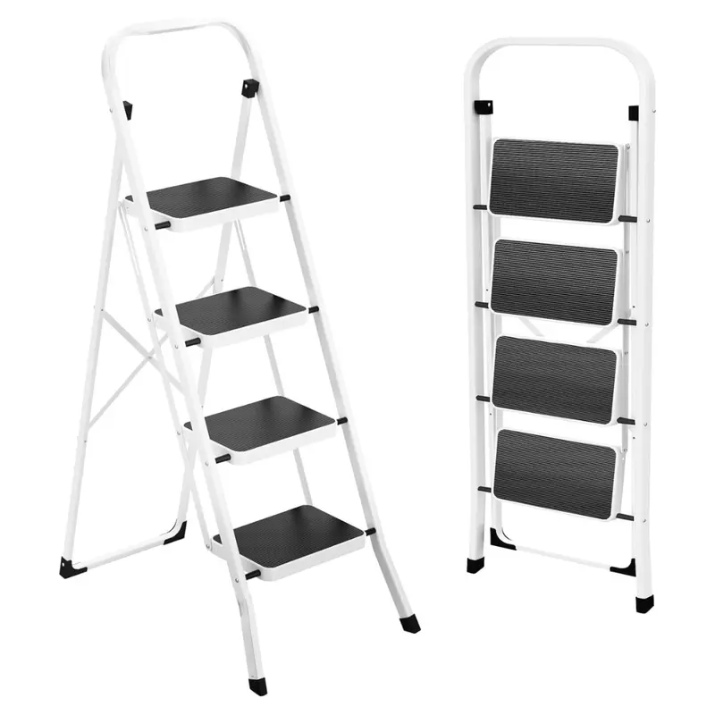 Hbtower 330 Lbs Anti-Slip Folding Step Ladder 1