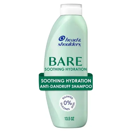 Head & Shoulders Bare Soothing Hydration Anti-Dandruff Shampoo (13.5Oz) 1