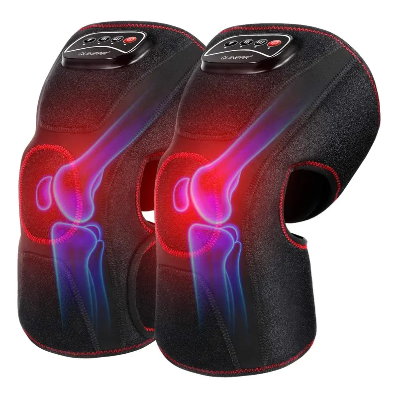 Heated Knee Massager W/ Air Compression, 3 Modes & Levels 1